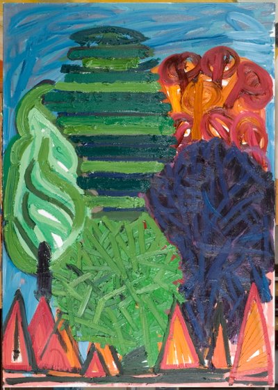 We zijn alleen ongeslagen (iv), 2007 door Janet McKenzie