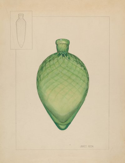 Fles door Janet Riza