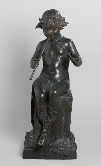 Zittende Faun door Janet Scudder