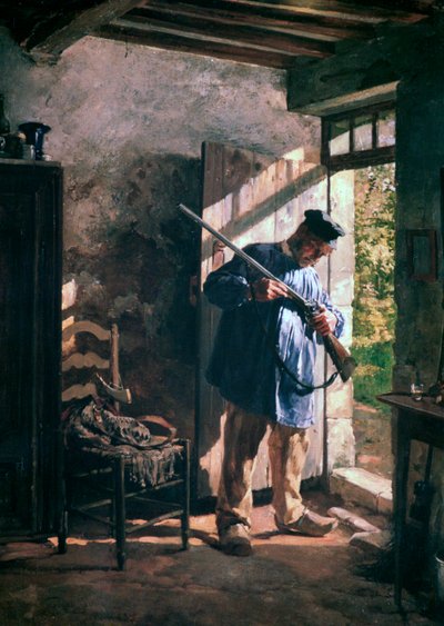 Voor de jacht, 1883 door Janez Šubic