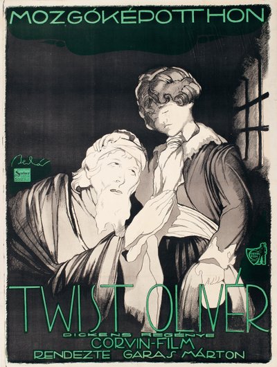 Poster voor de stomme film 