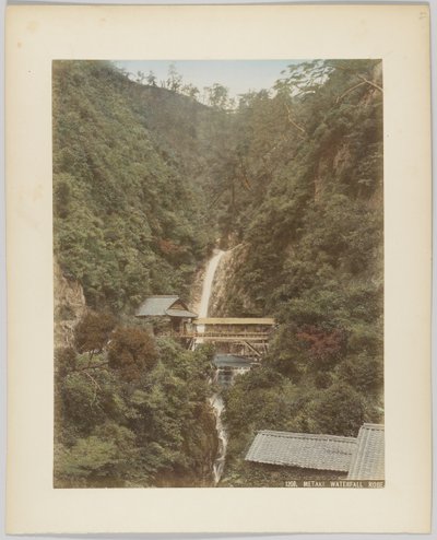 Metaki-waterval, Kobe, Japan door Japanese Photographer