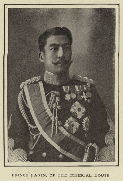 Prins Kanin, van het Keizerlijk Huis door Japanese Photographer
