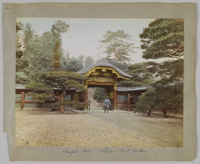 Tempelpoort, Shiba Park, Tokio, Japan door Japanese Photographer