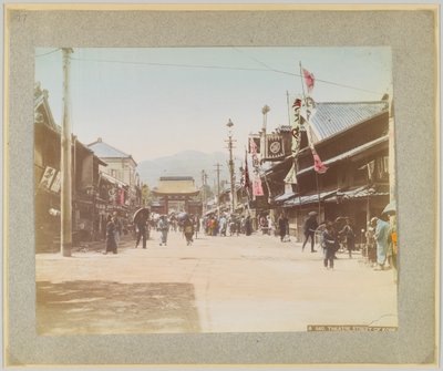 Theaterstraat, Kobe, Japan door Japanese Photographer