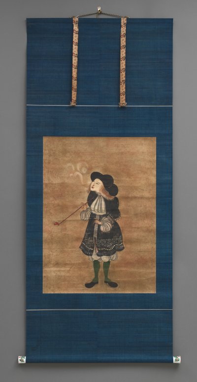 Nederlandse Koopman, vroege 18e eeuw door Japanese School