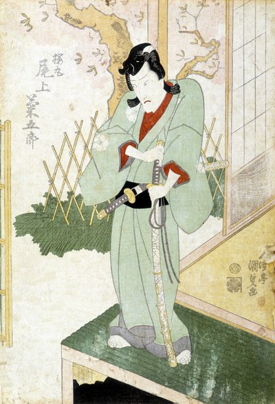 Japanse prent: Samurai, n.d. door Japanese School