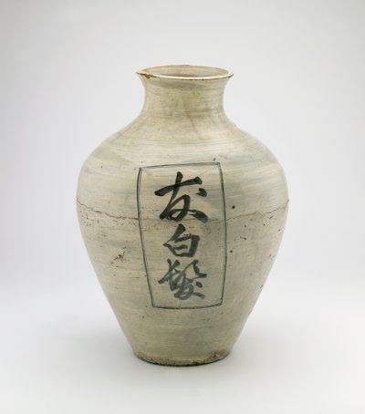 Pot, Ishikawa prefectuur, Edo periode of Meiji tijdperk door Japanese School