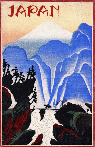 Landschap van Japan. Schilderen, Japan door Japanese School