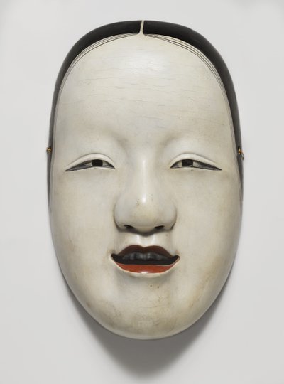 Noh-masker door Japanese School