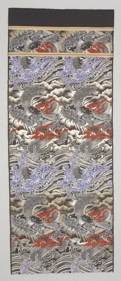 Obi fragment door Japanese School