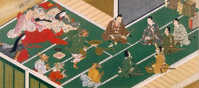 Raiko en zijn kameraden voor de demonrover door Japanese School