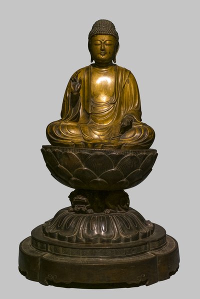 Shakyamuni na zijn Volmaakte Ontwaken door Japanese School