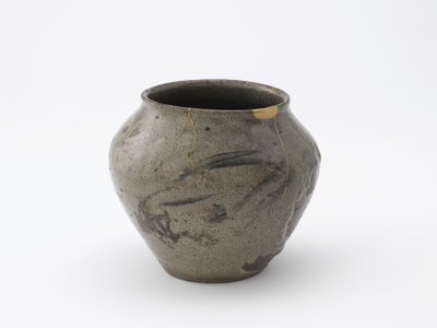 Theeceremonie waterpot, Saga prefectuur, Edo periode, 17e-18e eeuw door Japanese School