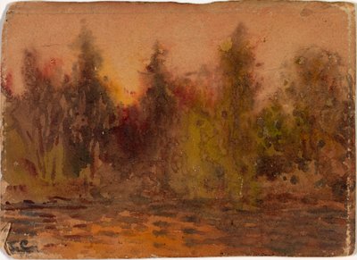 Zonder titel door Jasper Francis Cropsey