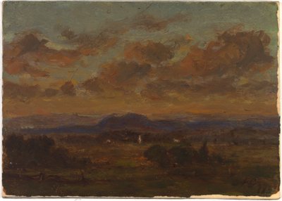 Zonder titel, 1877 door Jasper Francis Cropsey