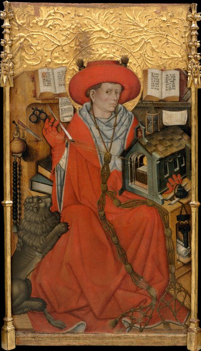 Sint Hiëronymus in zijn Studie door Jaume Ferrer
