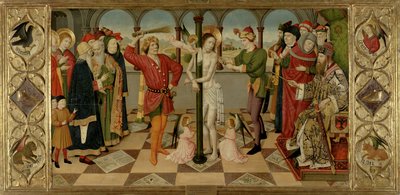 De Geseling van Christus door Jaume Huguet