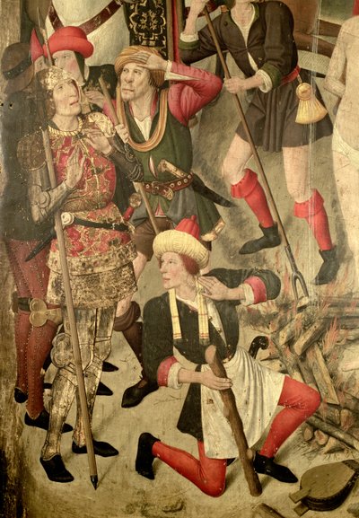 Het martelaarschap van St. Vincent (detail) door Jaume Huguet