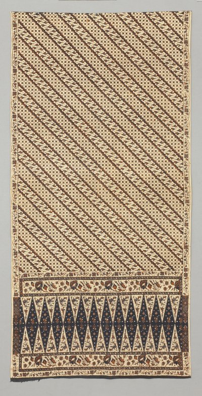 Sarong (kain kapala) door Javanese School