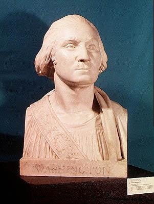 Buste van George Washington (1732-99) c.1785 door Jean Antoine Houdon