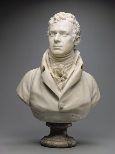 Robert Fulton door Jean Antoine Houdon
