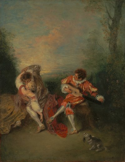  door Jean-Antoine Watteau