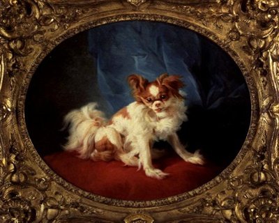 Le Petit Favori door Jean Baptiste Huet