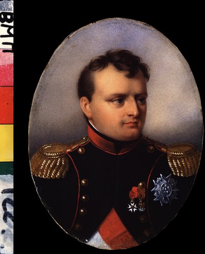 Portret van keizer Napoleon I Bonaparte door Jean Baptiste Isabey