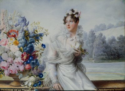 Prinses van Tremoille door Jean Baptiste Isabey