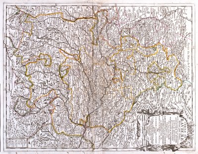 Duitsland (deelstaat: Beieren), Republiek Tsjechië (regio: Karlovy Vary, Ústí nad Labem), Oostenrijk (deelstaat: Opper-Oostenrijk, Salzburg, Tirol) door Jean-Baptiste Nolin