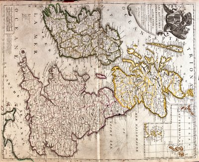 Groot-Brittannië en Ierland door Jean Baptiste Nolin