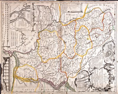 Languedoc-Roussillon, Frankrijk door Jean Baptiste Nolin