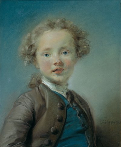 Portret van Jean-Baptiste Antoine Le Moyne door Jean-Baptiste Perronneau