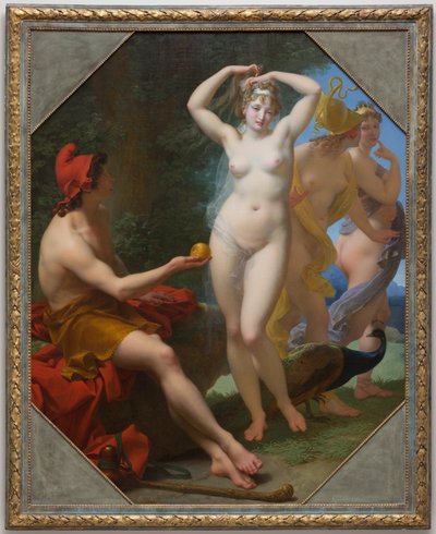 Het oordeel van Parijs door Jean-Baptiste Regnault