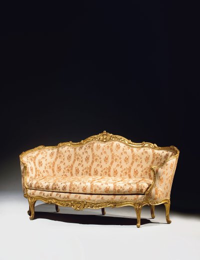 Louis XV sofa door Jean Baptiste Tilliard