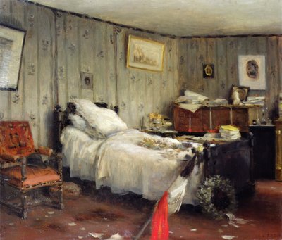 De Dodenruimte van Leon Gambetta door Jean Charles Cazin
