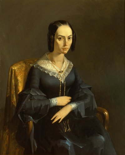 Madame Valmont door Jean-Francois Millet