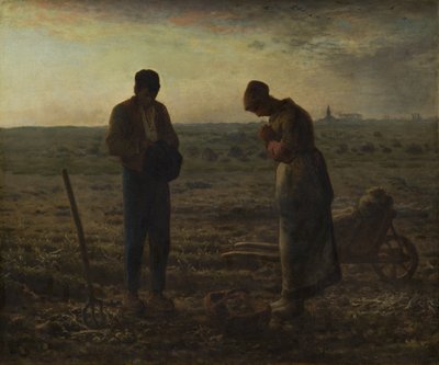 De Angelus door Jean-Francois Millet