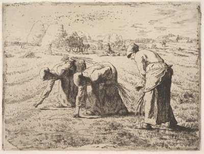 De sprokkelsters door Jean-Francois Millet