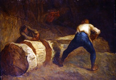 De Houthakkers door Jean Francois Millet