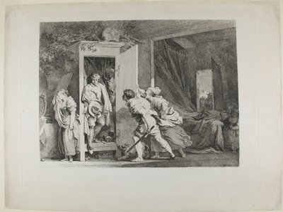 De kast door Jean-Honore Fragonard