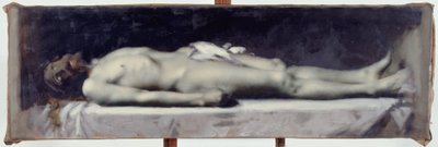 Christus bij het graf door Jean Jacques Henner