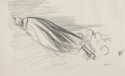 Die van het eerste uur. Sire! waar zijn we met de frisse en vreugdevolle oorlog, c.1914-1919 (potlood op papier) door Jean-Louis & Caran D