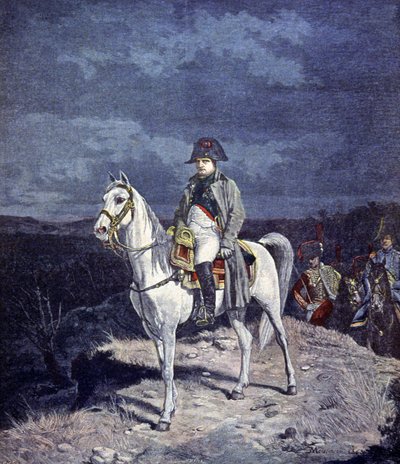 Napoleon door Jean Louis Ernest (after) Meissonier