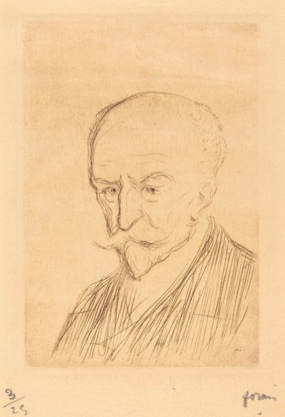 J.-K. Huysmans door Jean-Louis Forain