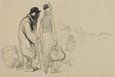 De terugkeer (The Return) door Jean-Louis Forain