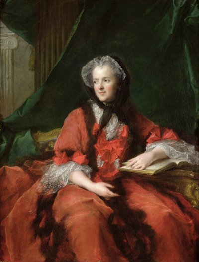 Portret van Madame Maria Leszczynska (1703-68) door Jean Marc Nattier