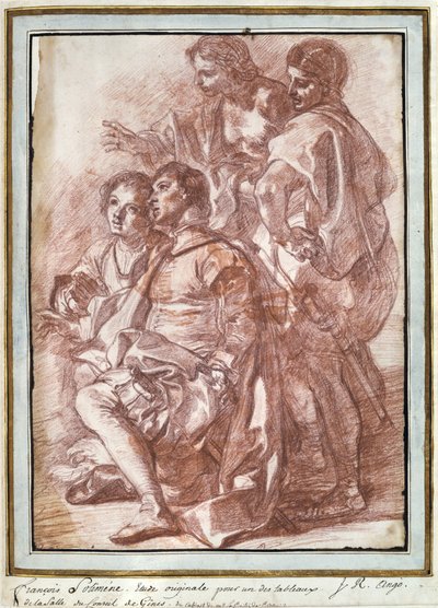 Christopher Columbus landt in Amerika 1494 door Jean Robert Ango