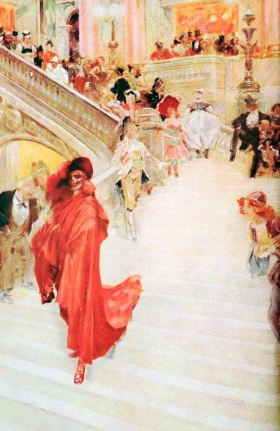 Het spook van de opera door Gaston Leroux door Jean Alexandre Michel Andre Castaigne